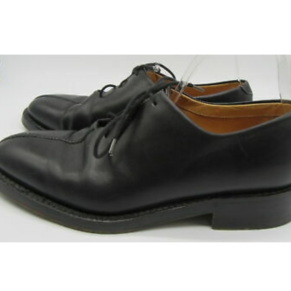 B.F. Lidfort Men\'s Black Leather Dress Shoes sz 9 main image 6